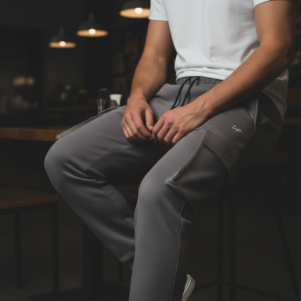 DEPART JOGGING CARGO GRIS ORIGINAL