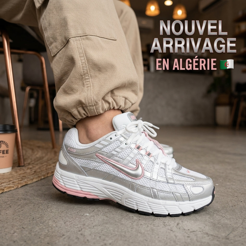 Nike P-6000 WHITE&PINK ( FEMME)
