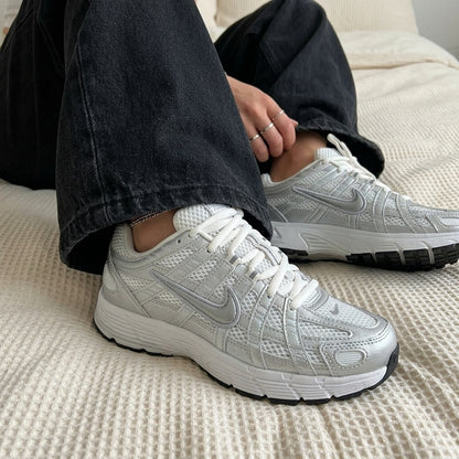 Nike P-6000 WHITE&SILVER ( FEMME)