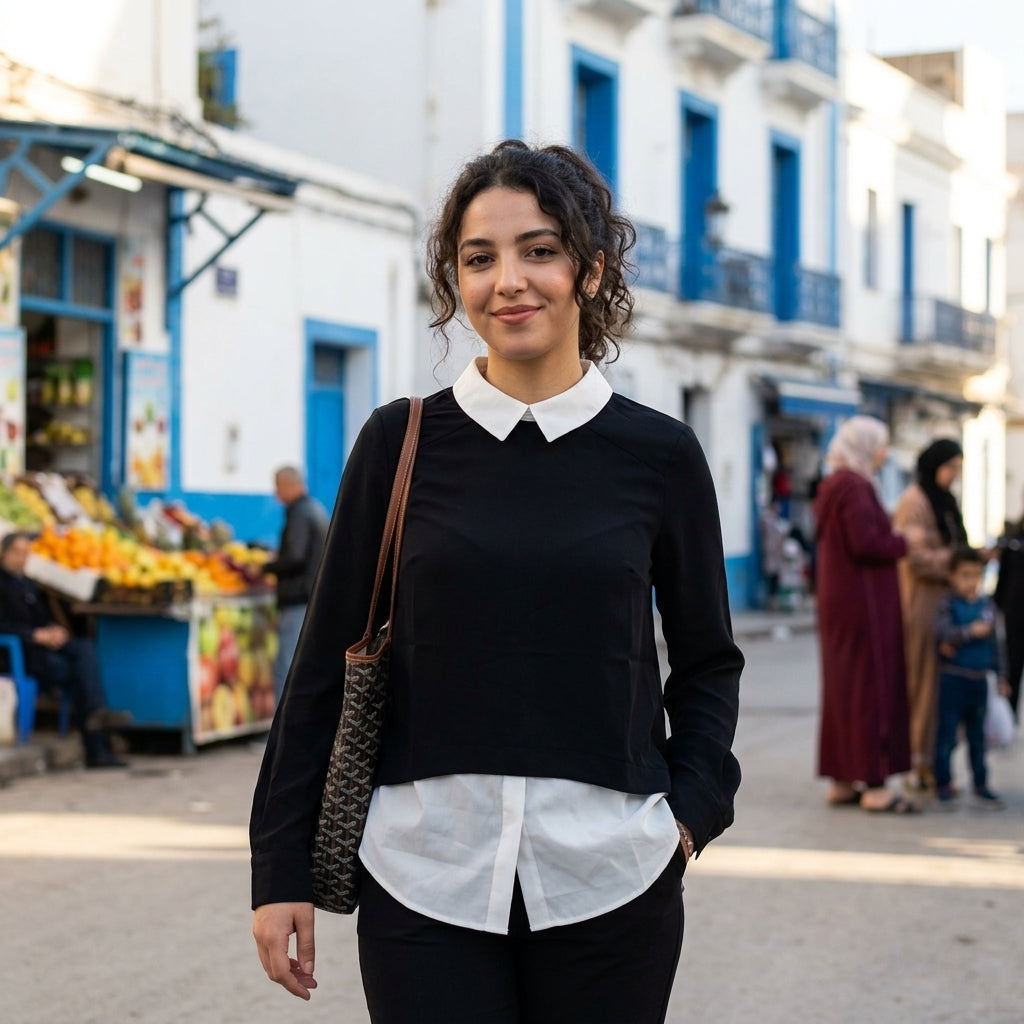Chemise Noir et Blanc Original
