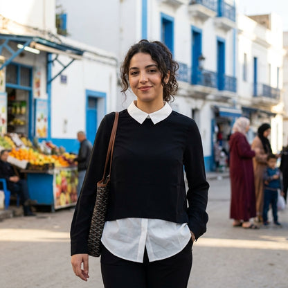 Chemise Noir et Blanc Original