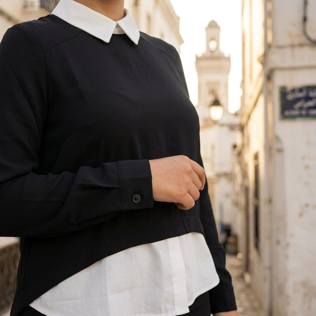Chemise Noir et Blanc Original