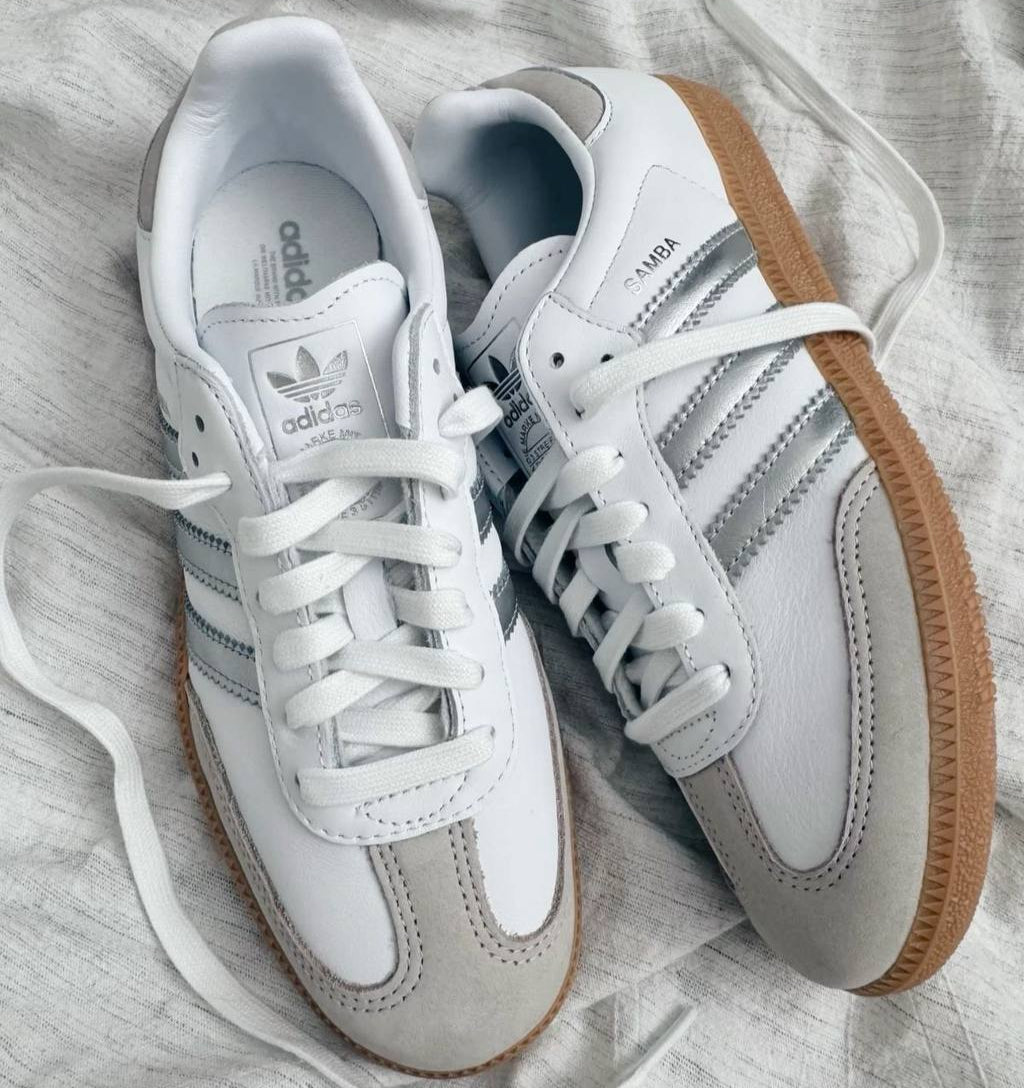 Adidas Samba OG Silver (Pour femme)