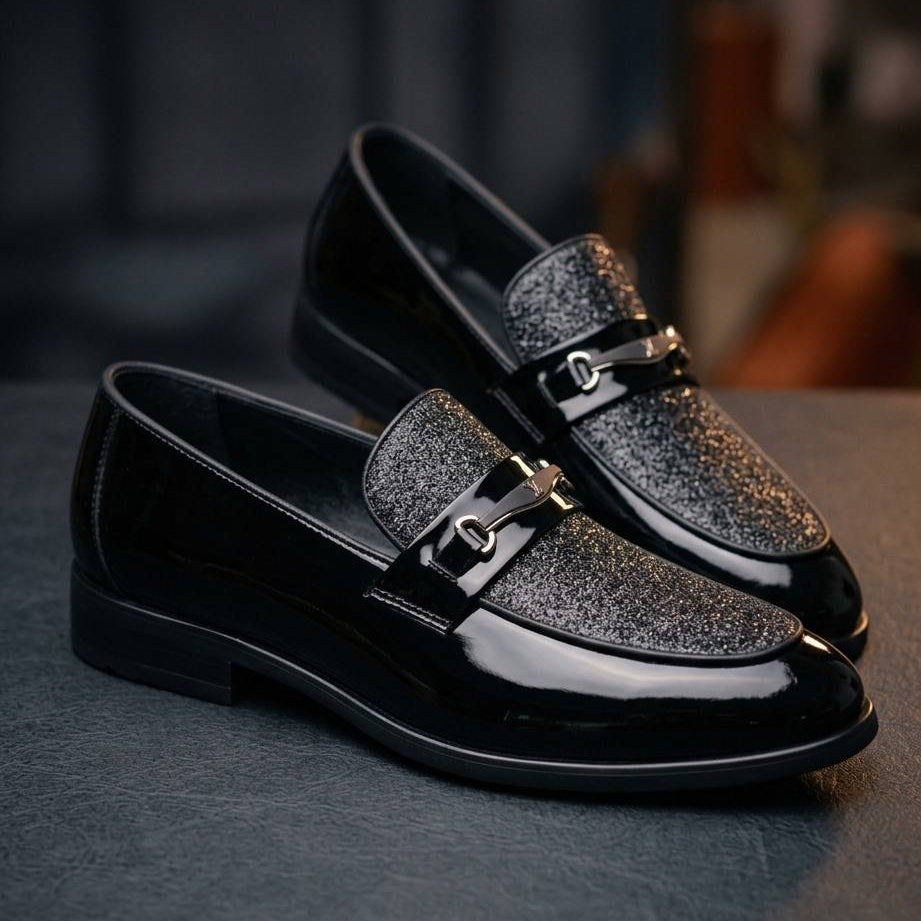 Mocassin luxe en cuir pour homme